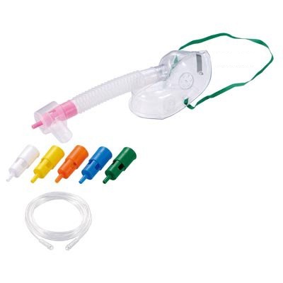 Adjustable oxygen concentration Venturi Mask Kit