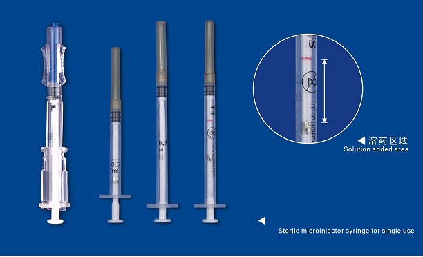 0.05ml Auto disable Microinjector Syringe