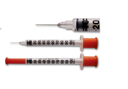 Sterile Disposable Insulin Syringes