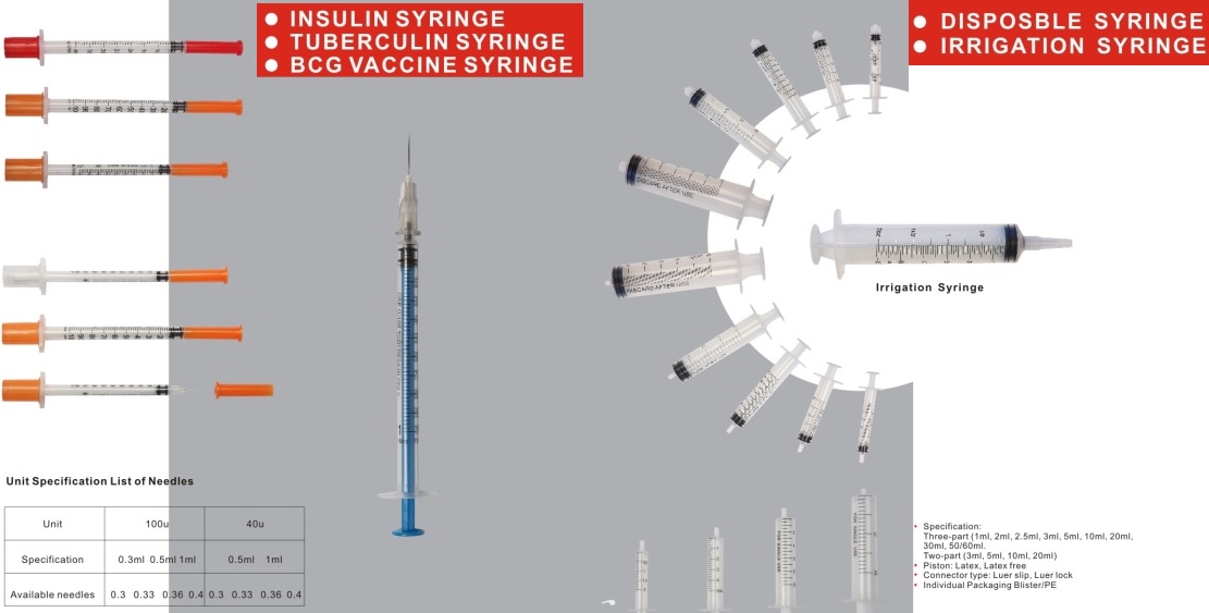 Sterile Disposable Syringes