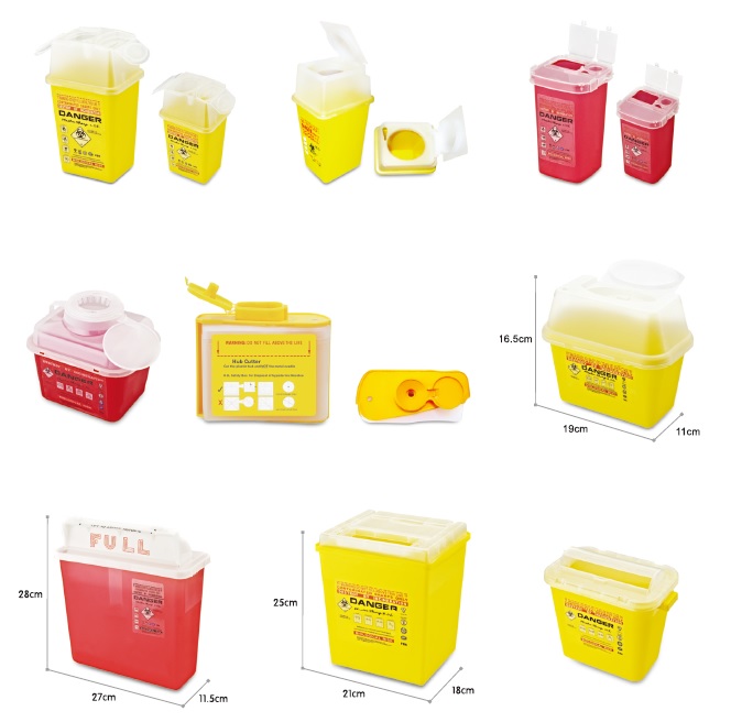 Medical wastebin Safety sharp container