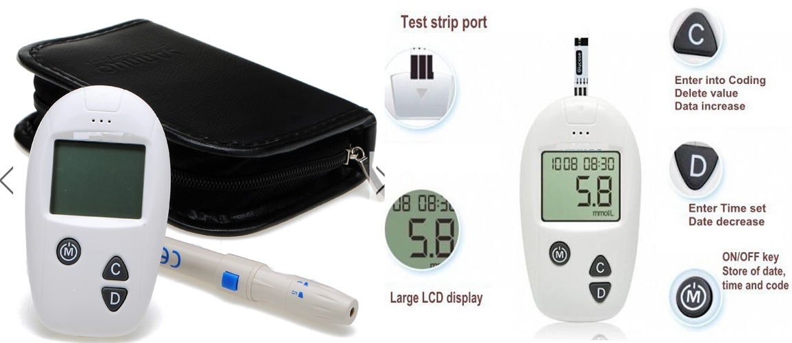 Rapid Detection Blood Glucose Monitor