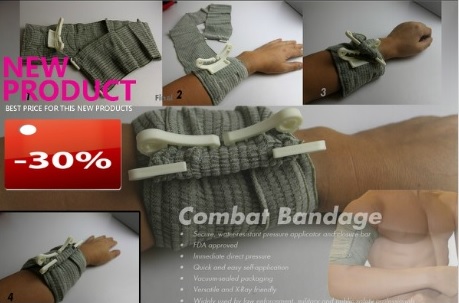 Israeli Military Pressure Emergency Trauma Bandage