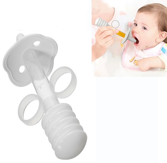 Portable Baby Medicine feeder with measuring cup