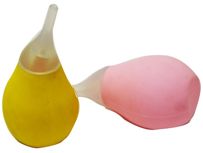 All silicone baby nasal aspirator bulb