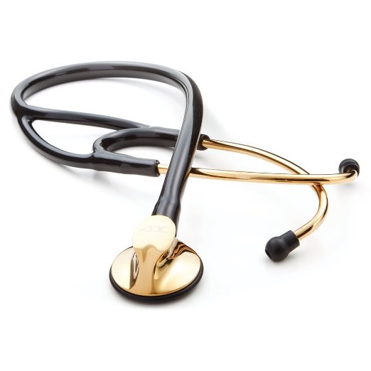 Gold Plated Cardiology Stethoscope