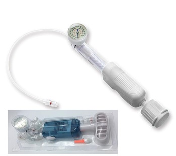 Disposable Medical Balloon Inflation Manometer Syringe Devices