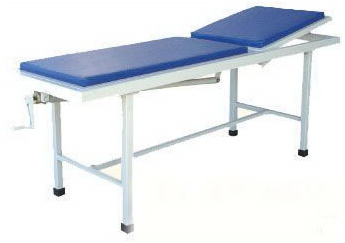 Hand Adjustable medical exam couch