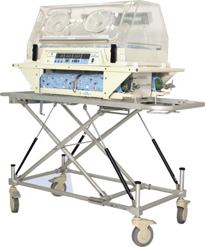 Ambulance trolley infant transport incubator with Battery