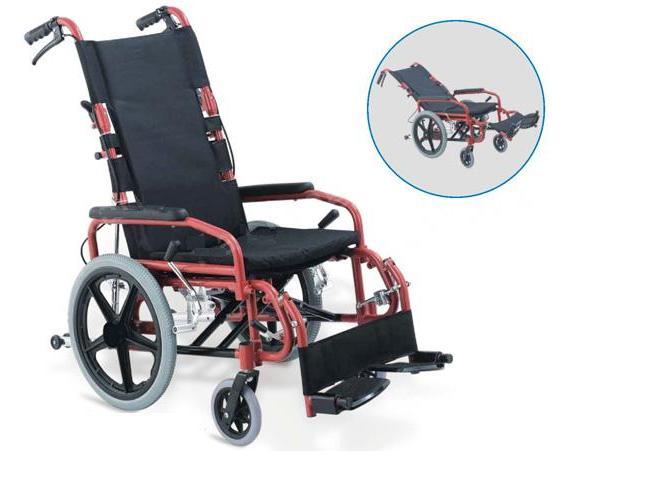 Adjustable Aluminum Reclining Wheelchair