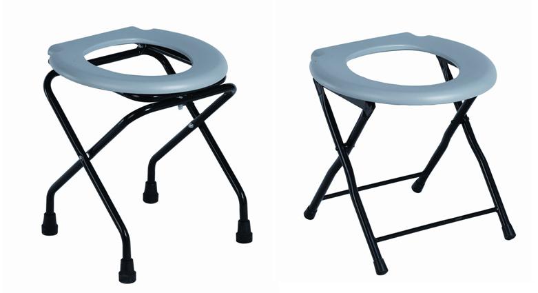 Steel Folding Commode seat