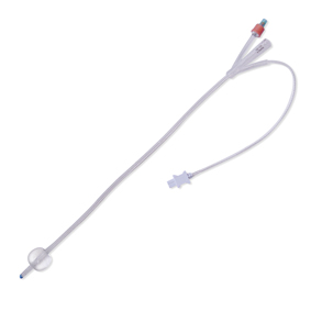 Silicone Foley Catheter with Temperature Probe