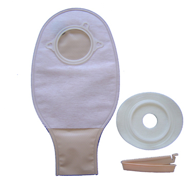 Two Parts Open Type Drainable Colostomy Bag