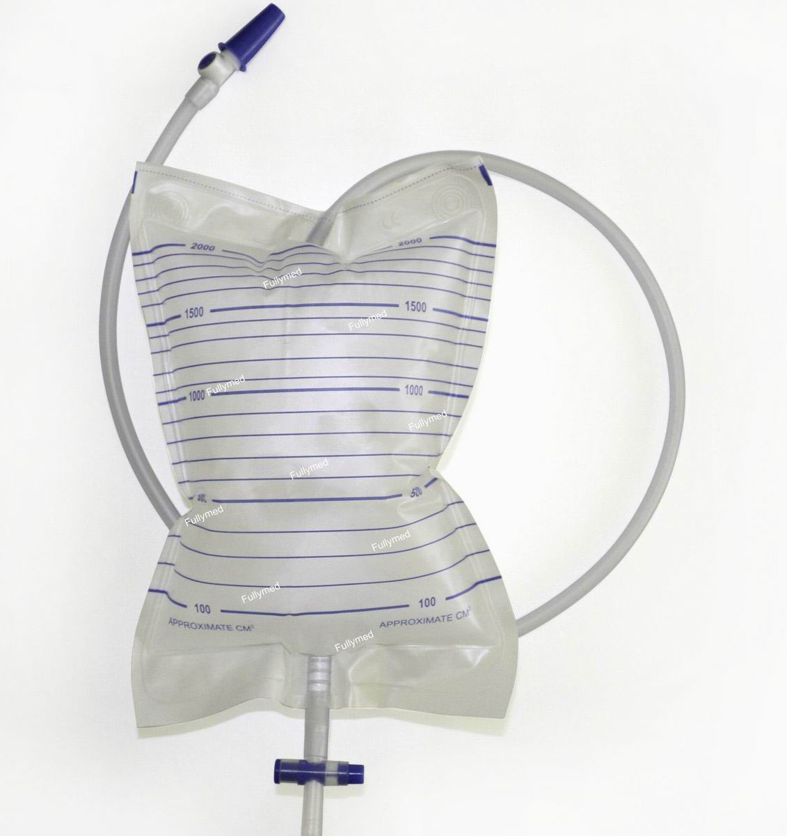 adult urine collection bag with T valve