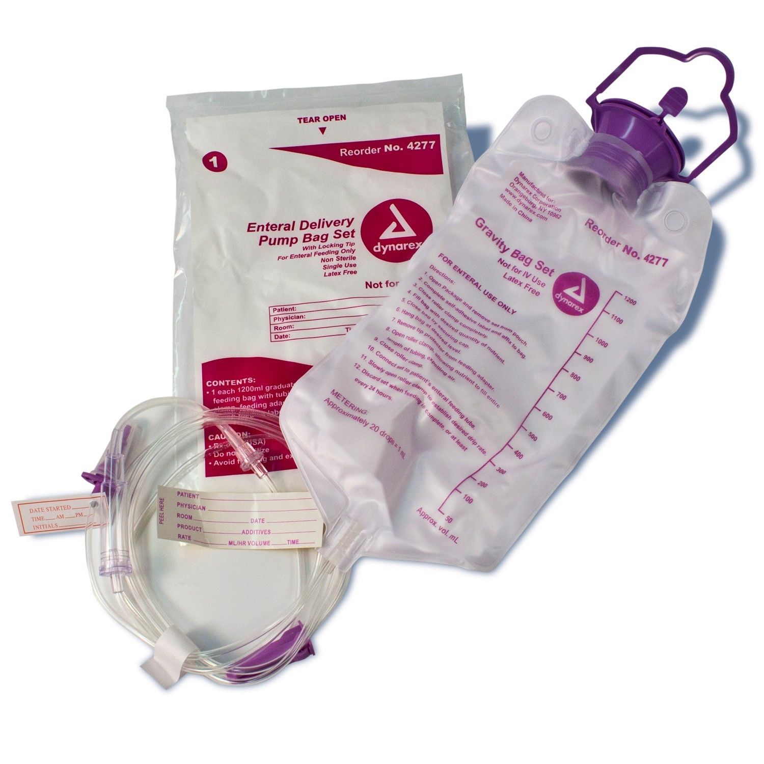 Enteral Delivery Gravity Bag Set