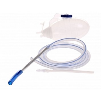 Silicone evacuators and wound drains