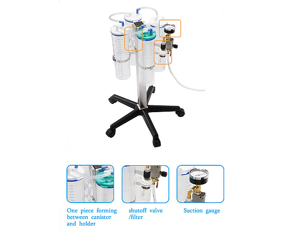Mobile Surgical Suction Liner System