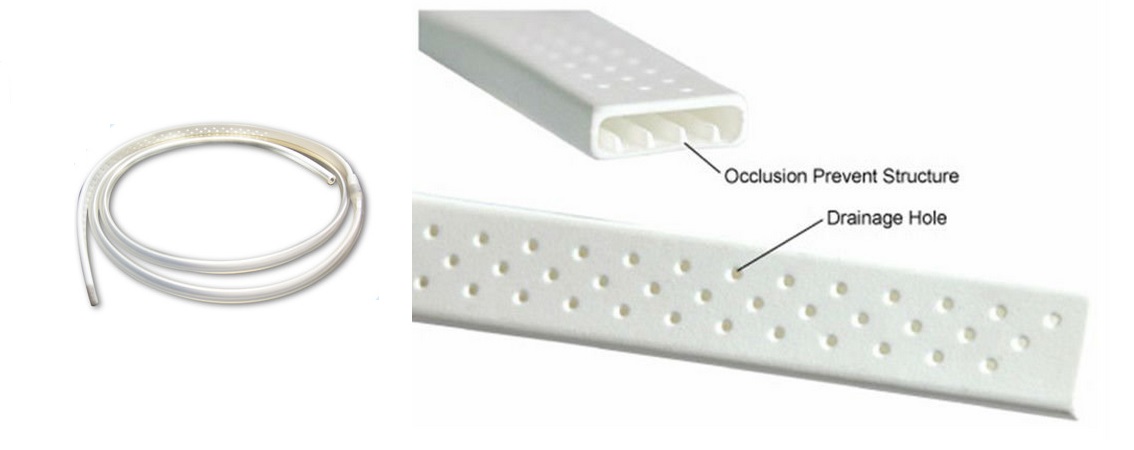 Silicone Flat Drain Tube