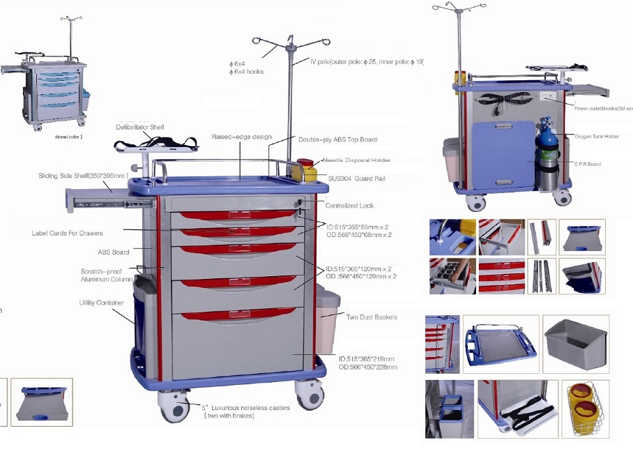 Medical Emergency Cart