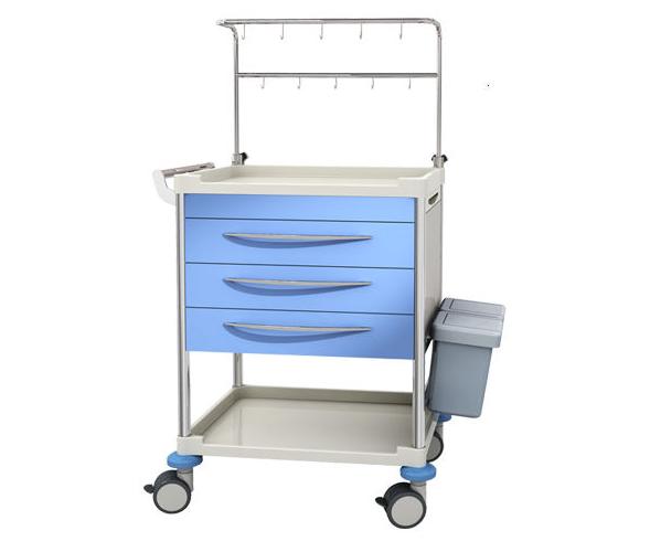 IV Nursing treatment trolley for intravenous procedures