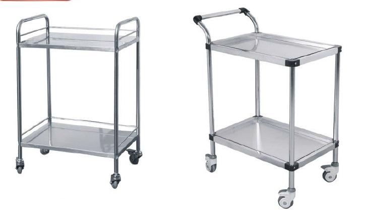 Knock down Detachable instrument trolley