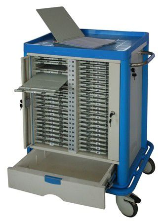 Multi-function Medical Record Storage Trolley