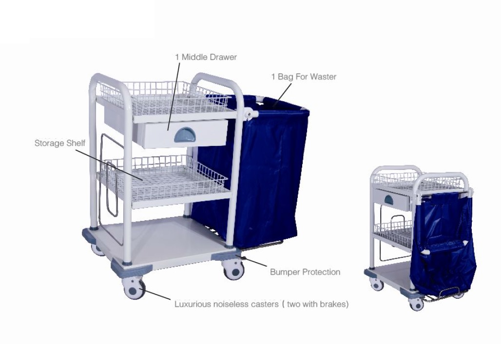 Laundry Collecting Trolley