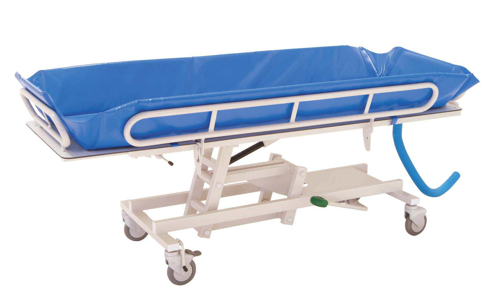 Adjustable hydraulic Bath Shower Trolley