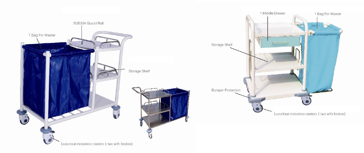 Hospital Cleaning Cart