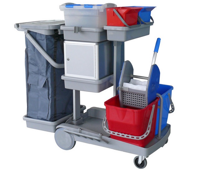 Janitor Cleaning Trolley cart