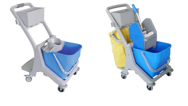 Janitorial Multi-task Mini Cleaning Trolley