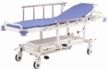 hydraulic patient transfer trolley