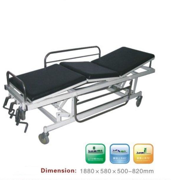 Stainless steel patient trolley