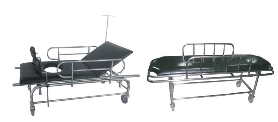 Knockdown Stainless steel Patient Stretcher transport