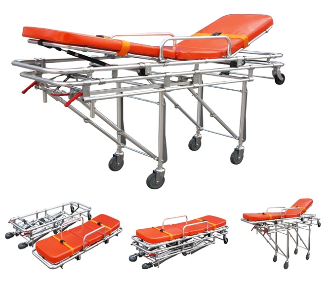 Automatic loading Ambulance stretcher