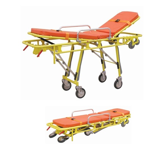 Automatic Stainless steel ambulance stretcher