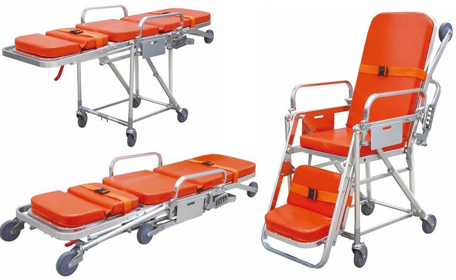 Adjusted Fold Wheelchair Ambulance stretcher
