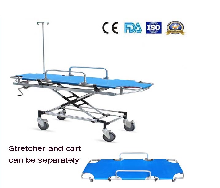 First Aid Rescue Emergency Stretcher cart