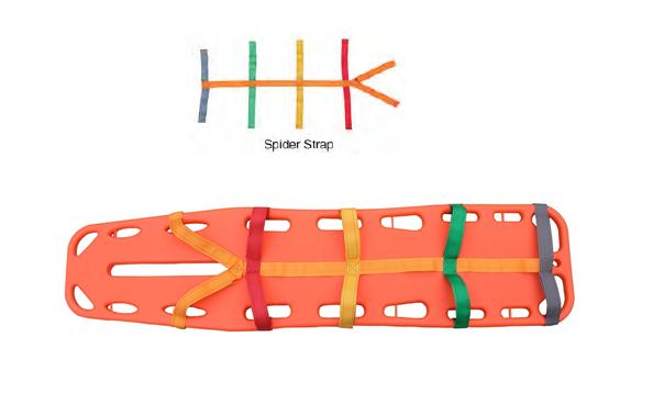 Spider strap for spine board