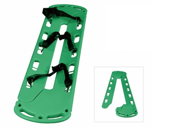 Multi-function Ambulance emergency patient transfer plastic board scoop stretcher