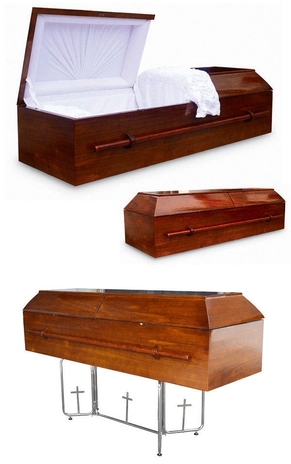 Funeral Wooden Coffin