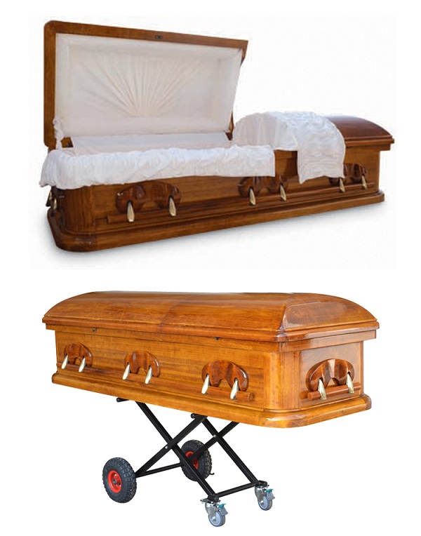 New Style Funeral Wooden Coffin