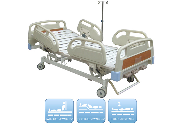 3 function ABS Medical Hospital Care Bed