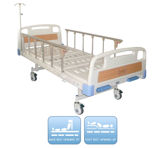 Standard 2 crank medical bed