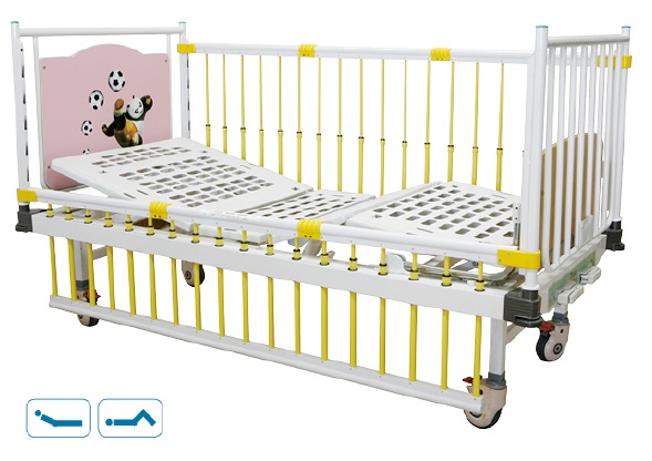 Linak korean style double crank Pediatric Hospital Bed for child