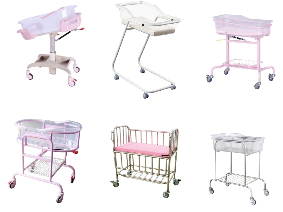 Newborn Neonatal Baby trolley Cot