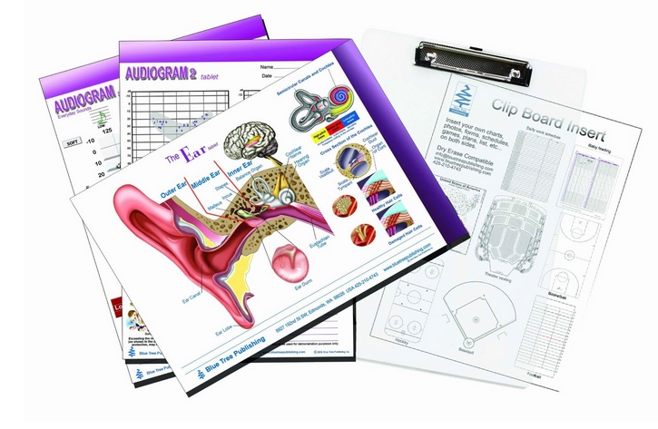 medical doctor chart clipboards